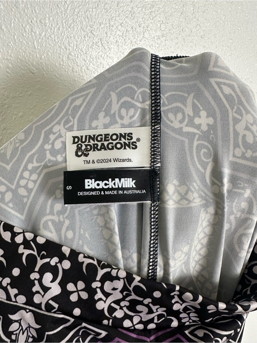 Black milk dungeons & dragons dungeon master palazzo pants - Picture 6 of 7